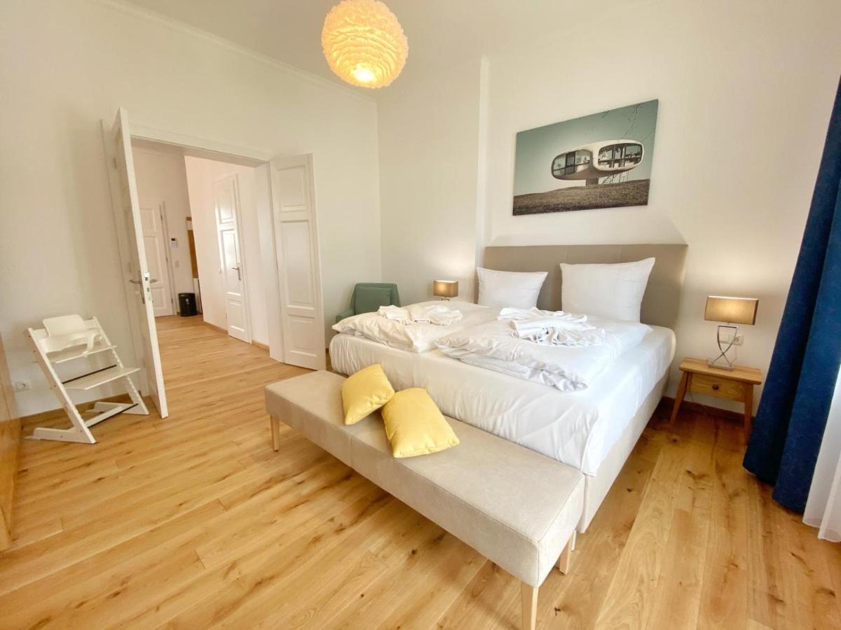 Villa Jenny - Ferienappartement 1 Mit Meerblick 萨斯尼茨 外观 照片