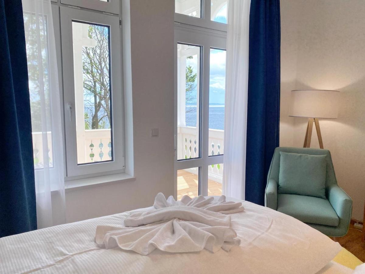 Villa Jenny - Ferienappartement 1 Mit Meerblick 萨斯尼茨 外观 照片